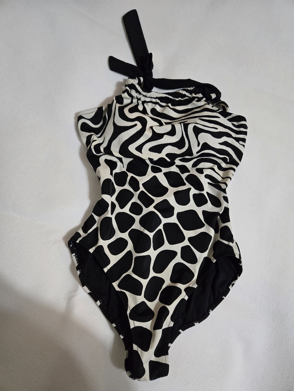 Profile by Gottex Giraffe Print One Piece Swimsuit - Size 12-Coastal Chic - Picture 2 of 16